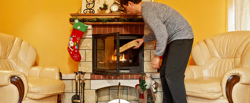 Gas to Wood-Burning Fireplace Conversion Services in Avenel, New Jersey