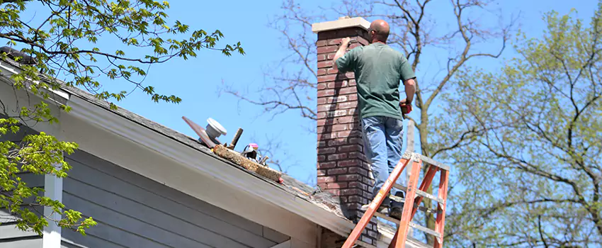 Vinyl and PVC Chimney Flashing Installation in Avenel, NJ