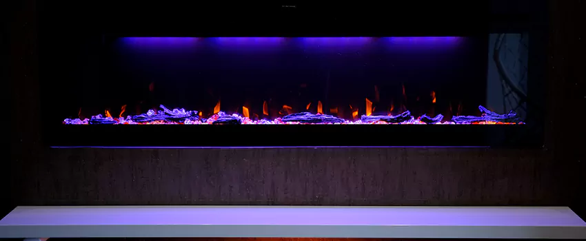 Dynamic Flame Color Fireplace Installation in Avenel, NJ